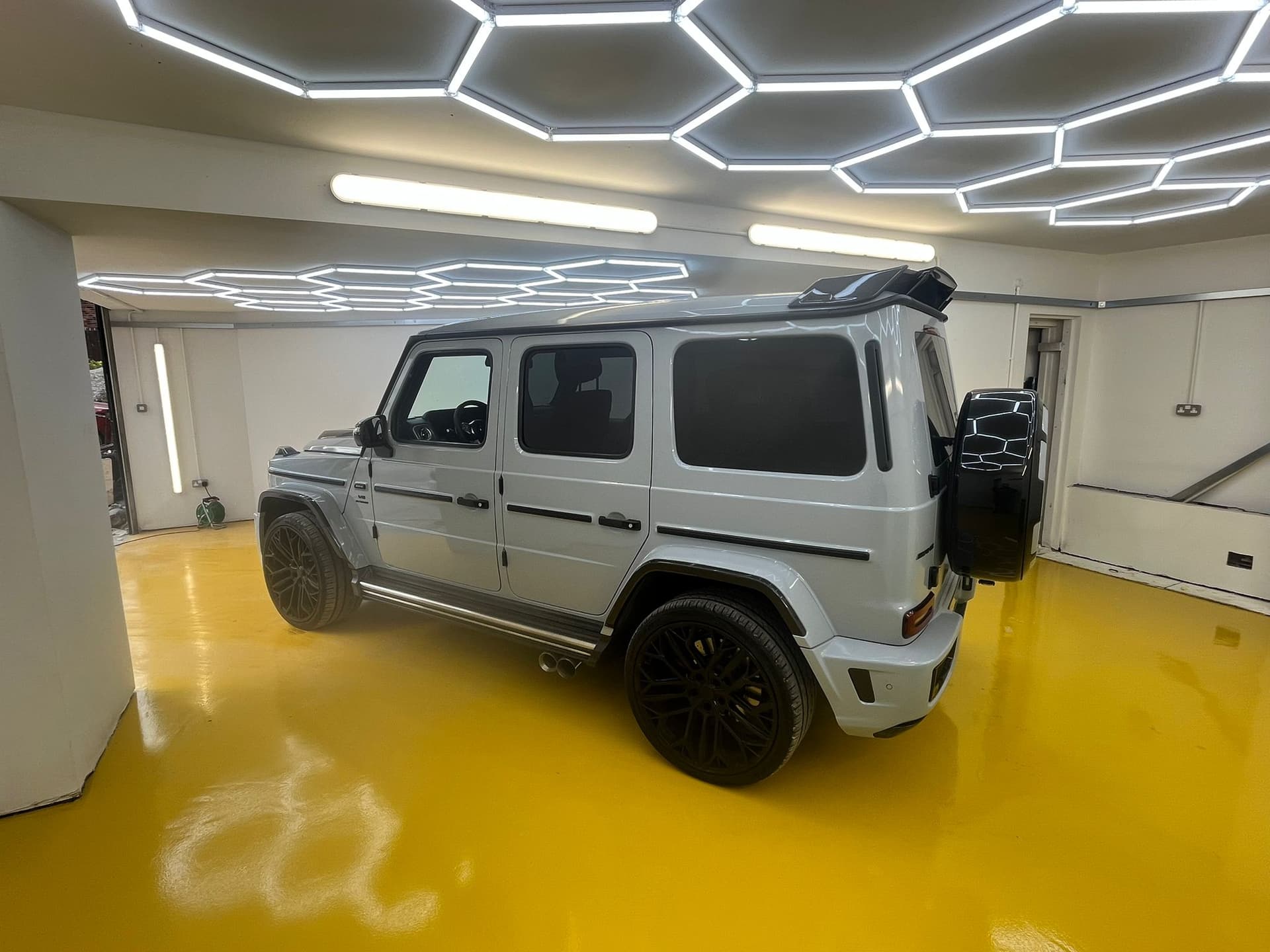 Professional window tinting application